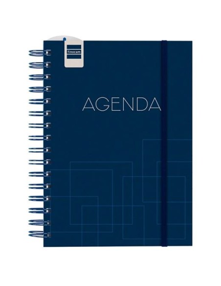 FINOCAM AGENDA INSTITUT PARA ESTUDIANTES ESPIRAL DOBLE 4º SVV AZUL 2025-2026